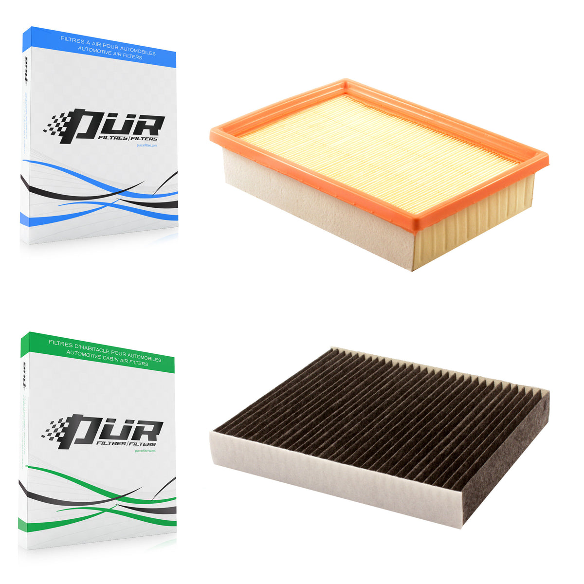 1x Air + 1x Cabin Filter (2 Total) Kit For Chevrolet Sonic KFL-100031