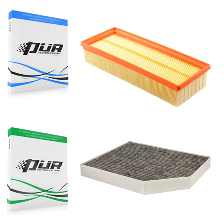 1x Air + 1x Cabin Filter (2 Total) Kit For Audi Q5 A4 Quattro A5 allroad KFL-100046