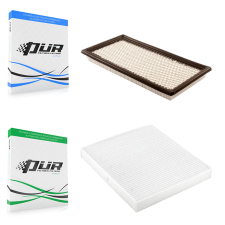 1x Air + 1x Cabin Filter (2 Total) Kit For Jeep Dodge Caliber Patriot Compass KFL-100057