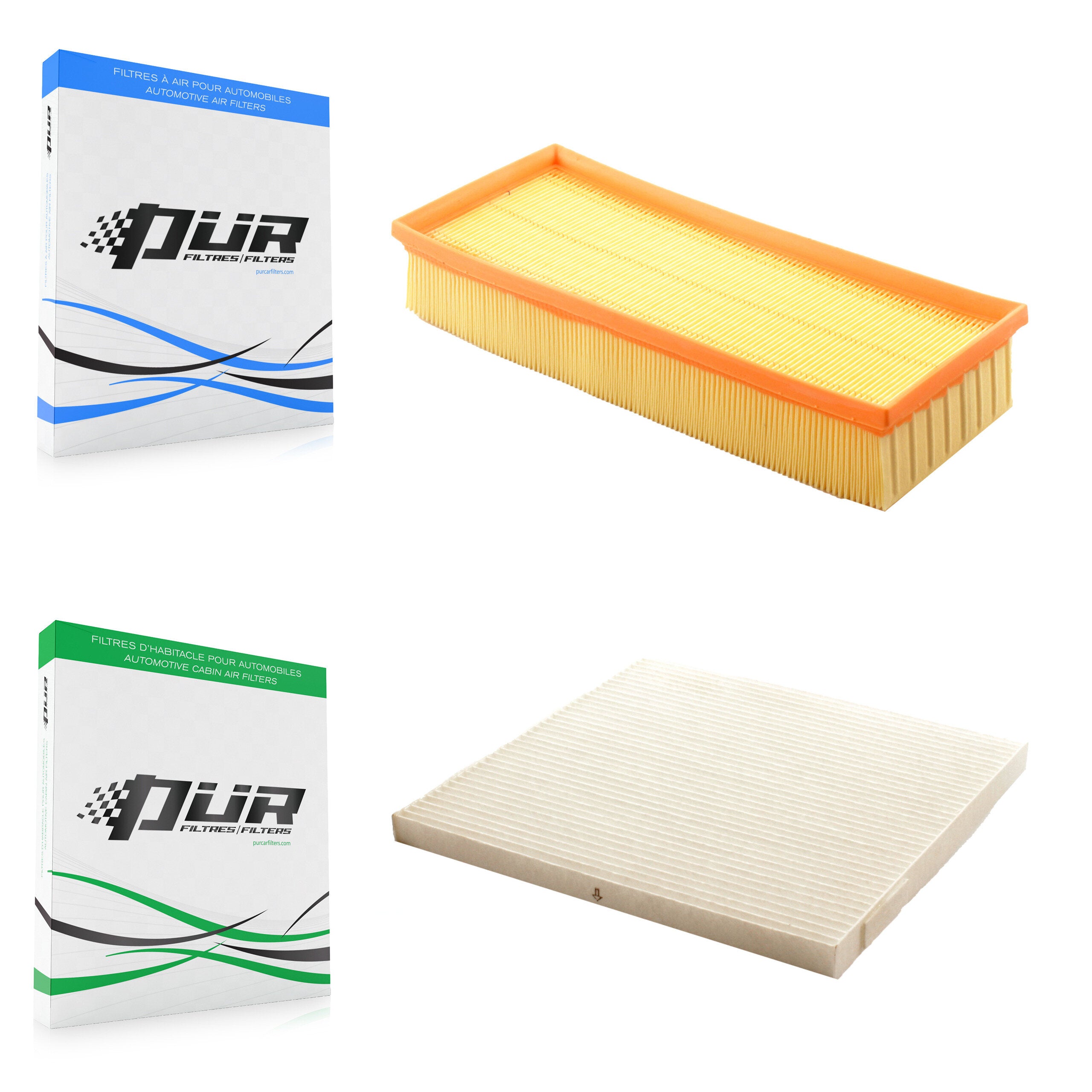 1x Air + 1x Cabin Filter (2 Total) Kit For Nissan Altima KFL-100069