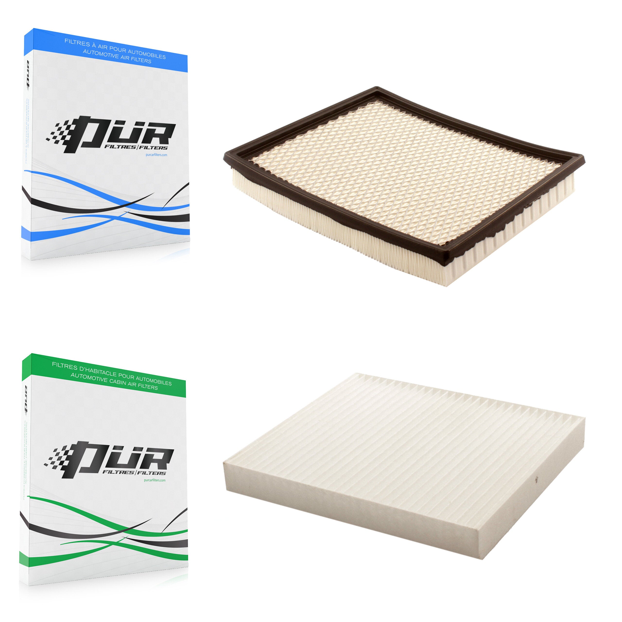 1x Air + 1x Cabin Filter (2 Total) Kit For Nissan Frontier NV2500 NV3500 KFL-100078