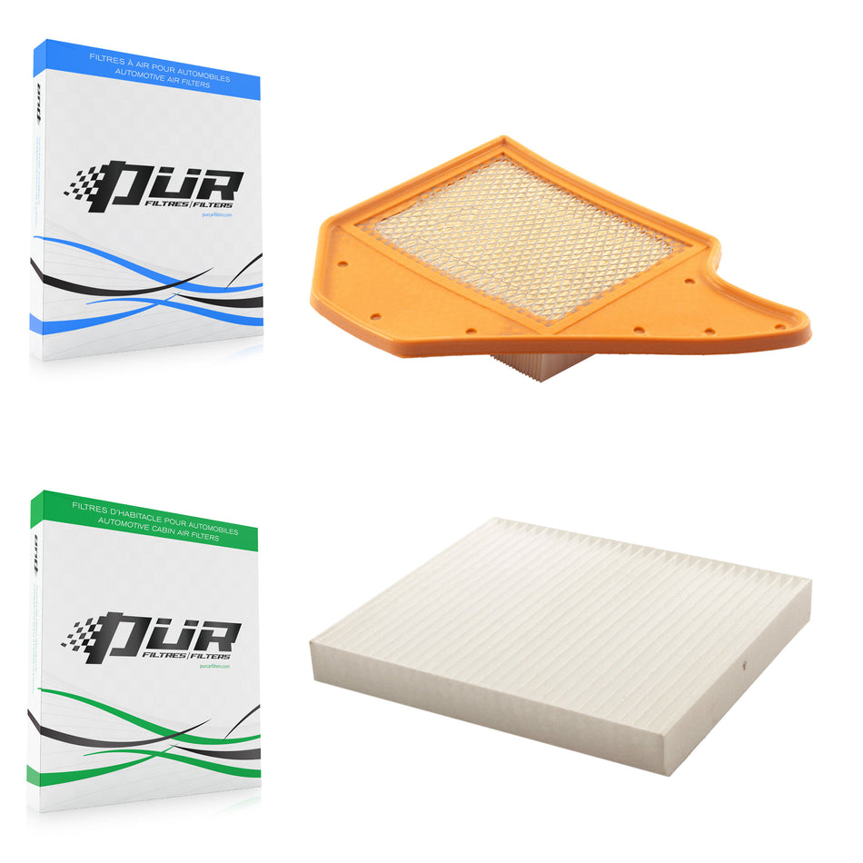 1x Air + 1x Cabin Filter (2 Total) Kit For Dodge Grand Caravan Chrysler Town & Country KFL-100084