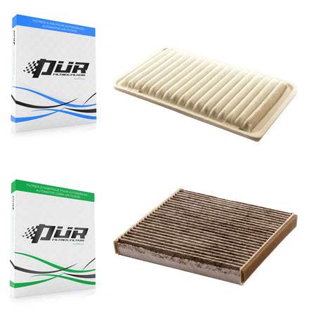 1x Air + 1x Cabin Filter (2 Total) Kit For Toyota Camry Highlander KFL-100097