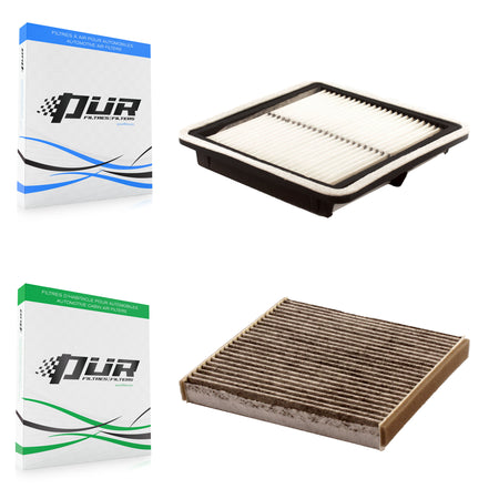 1x Air + 1x Cabin Filter (2 Total) Kit For Subaru Outback Legacy KFL-100099