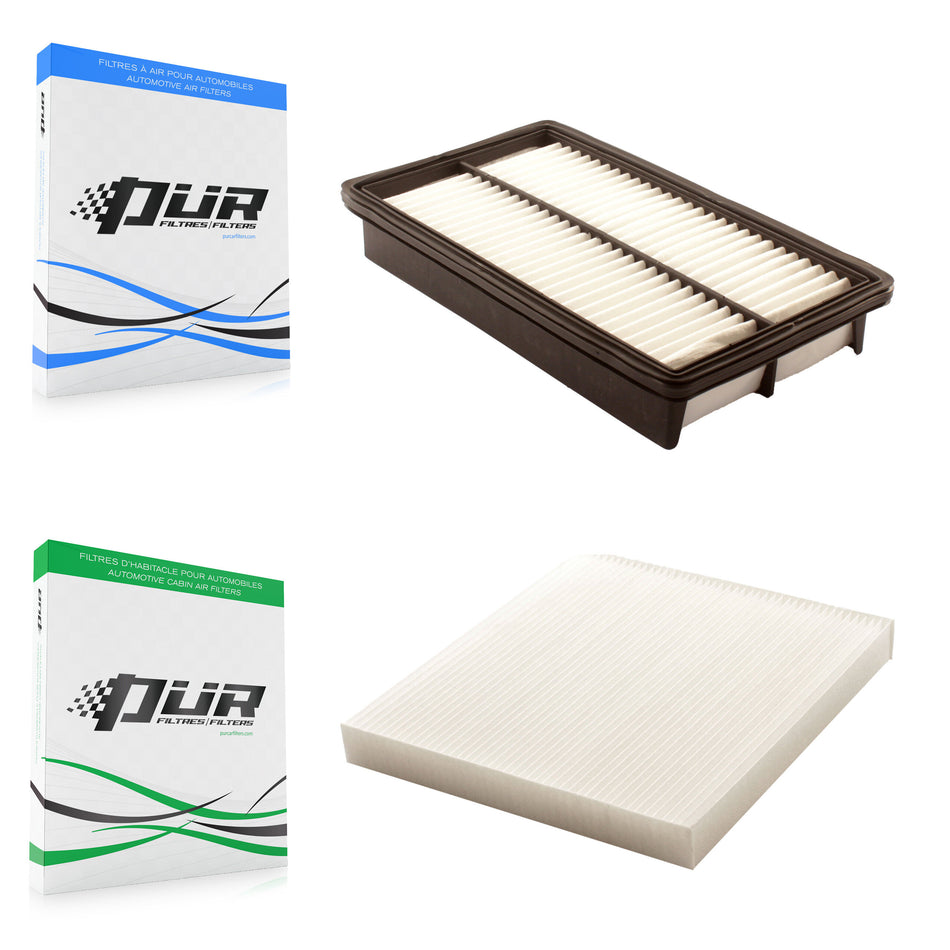 1x Air + 1x Cabin Filter (2 Total) Kit For Mazda CX-7 6 KFL-100121