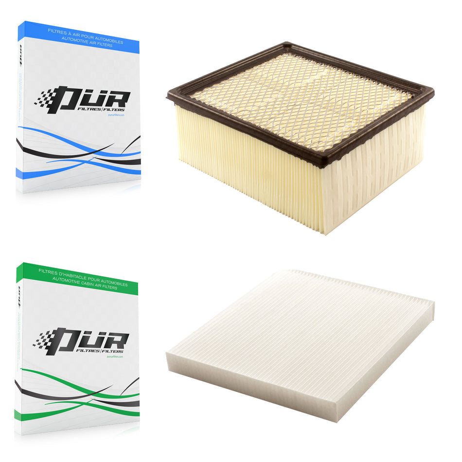 1x Air + 1x Cabin Filter (2 Total) Kit For Ram 2500 3500 4500 5500 KFL-100122