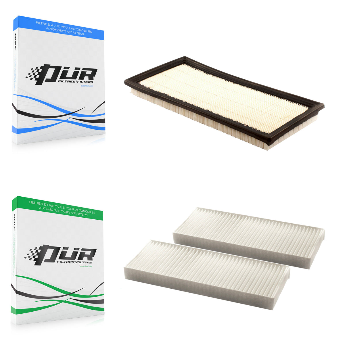 1x Air + 1x Cabin Filter (2 Total) Kit For Nissan Frontier Suzuki Equator 2.5L KFL-100131
