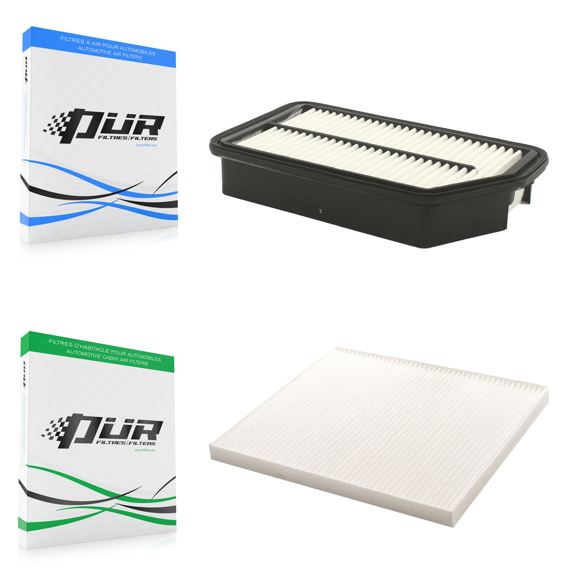 1x Air + 1x Cabin Filter (2 Total) Kit For Kia Sportage KFL-100134