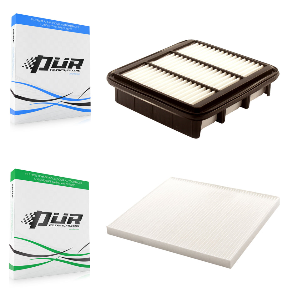 1x Air + 1x Cabin Filter (2 Total) Kit For Kia Forte Koup Forte5 KFL-100136