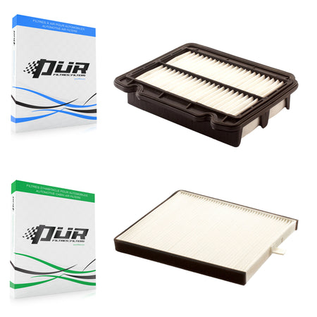 1x Air + 1x Cabin Filter (2 Total) Kit For Chevrolet Aveo Pontiac Aveo5 Wave G3 Suzuki KFL-100140