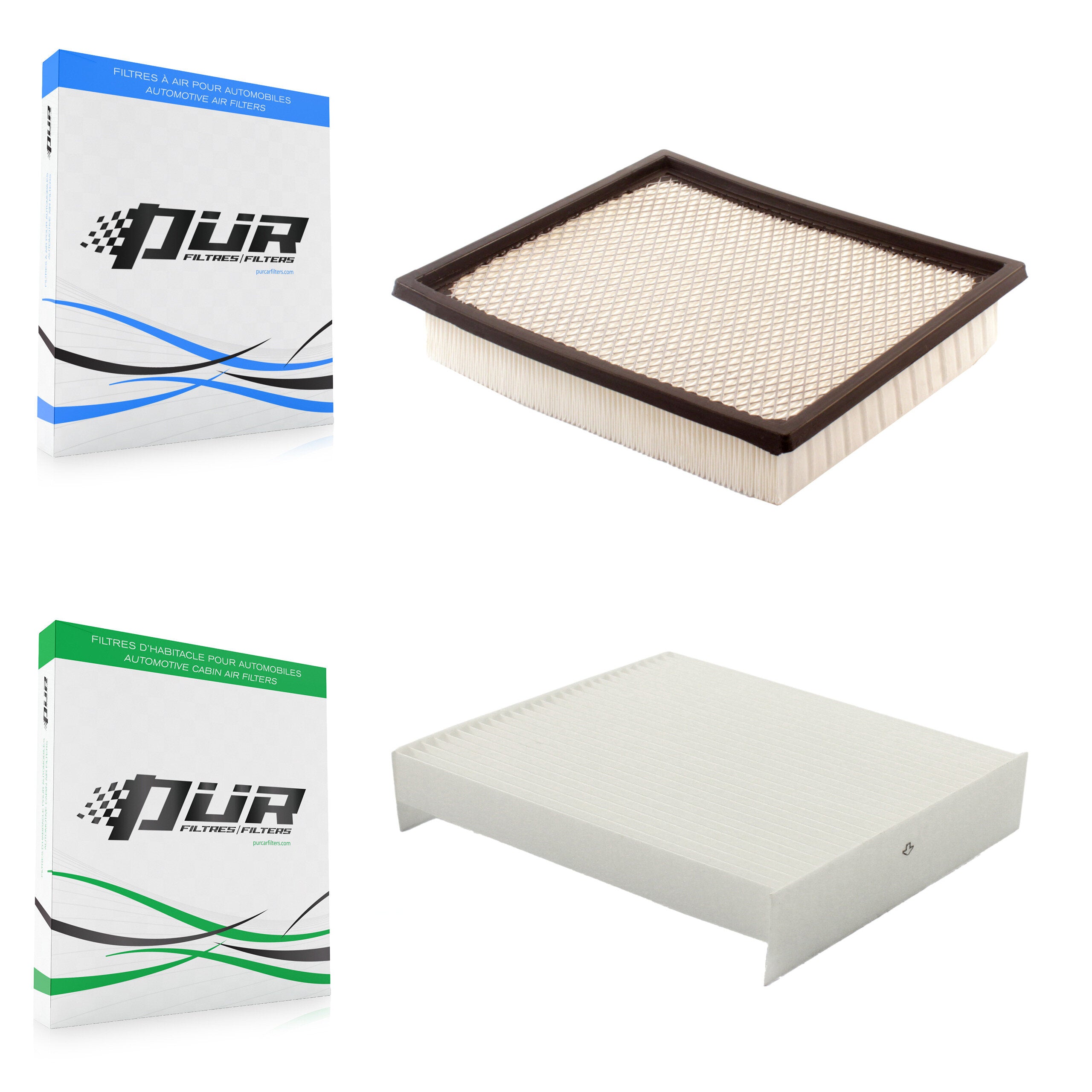 1x Air + 1x Cabin Filter (2 Total) Kit For Ford Mustang KFL-100141