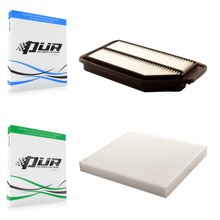 1x Air + 1x Cabin Filter (2 Total) Kit For 2011-2017 Honda Odyssey KFL-100179