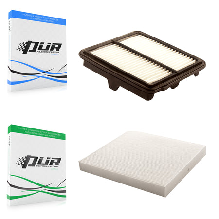 1x Air + 1x Cabin Filter (2 Total) Kit For Honda Civic Acura ILX 1.5L KFL-100186
