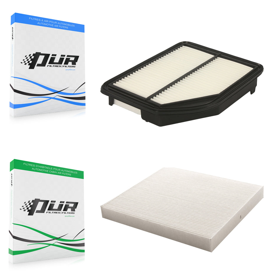 1x Air + 1x Cabin Filter (2 Total) Kit For 2012-2014 Honda CR-V KFL-100198