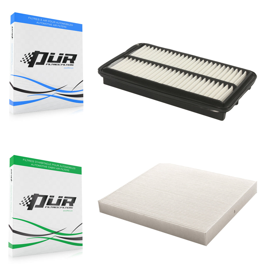 1x Air + 1x Cabin Filter (2 Total) Kit For 2014-2015 Acura MDX KFL-100201