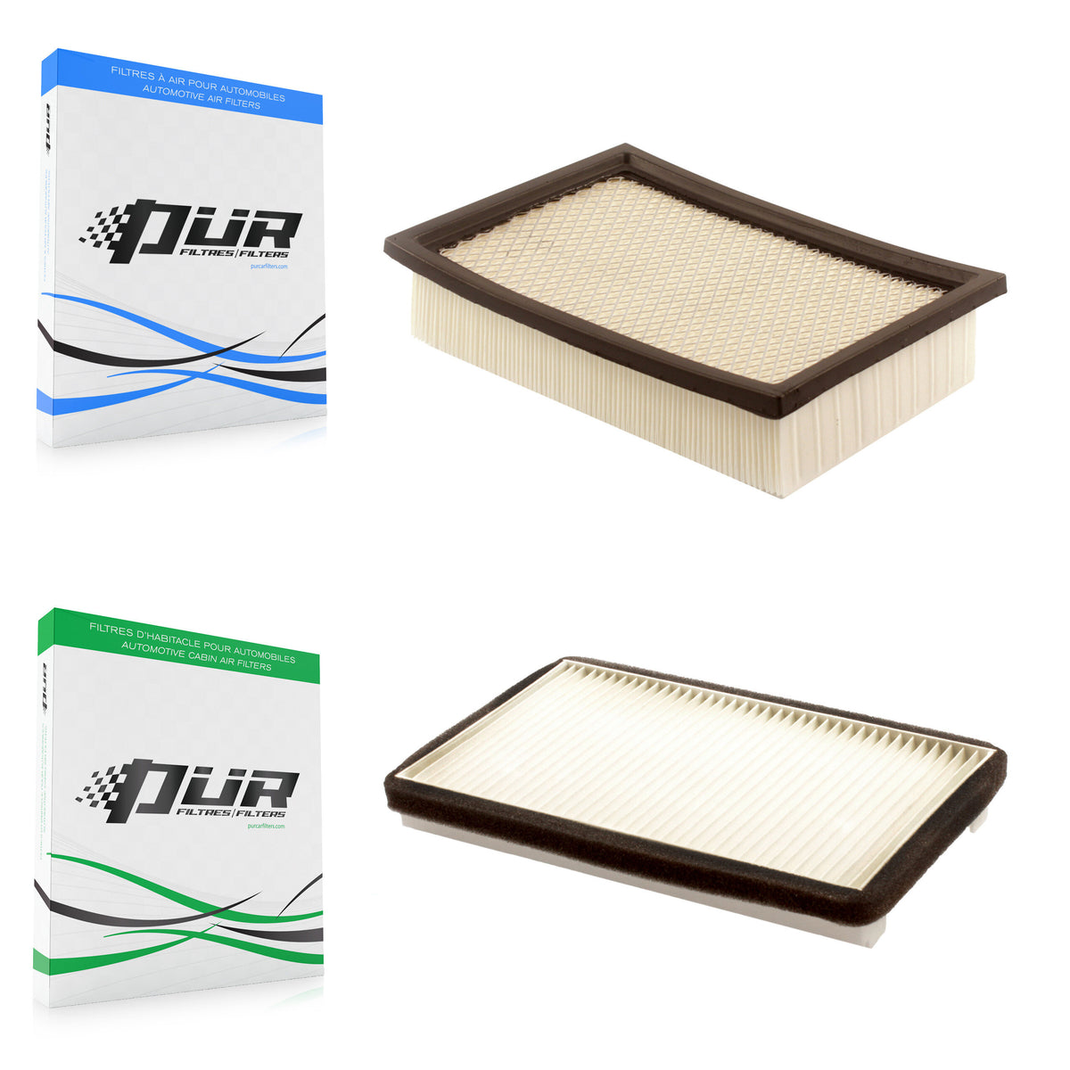 1x Air + 1x Cabin Filter (2 Total) Kit For Ford Escape Mazda Tribute Mercury Mariner KFL-100206