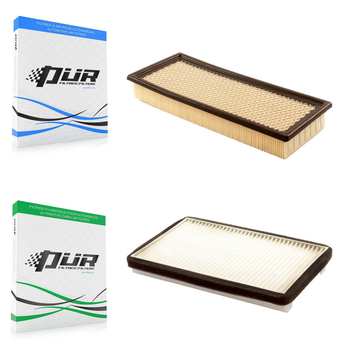 1x Air + 1x Cabin Filter (2 Total) Kit For Ford Escape Mercury Mariner KFL-100207