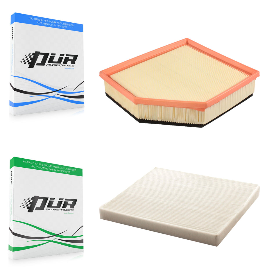 1x Air + 1x Cabin Filter (2 Total) Kit For Volvo XC70 3.0L KFL-100215