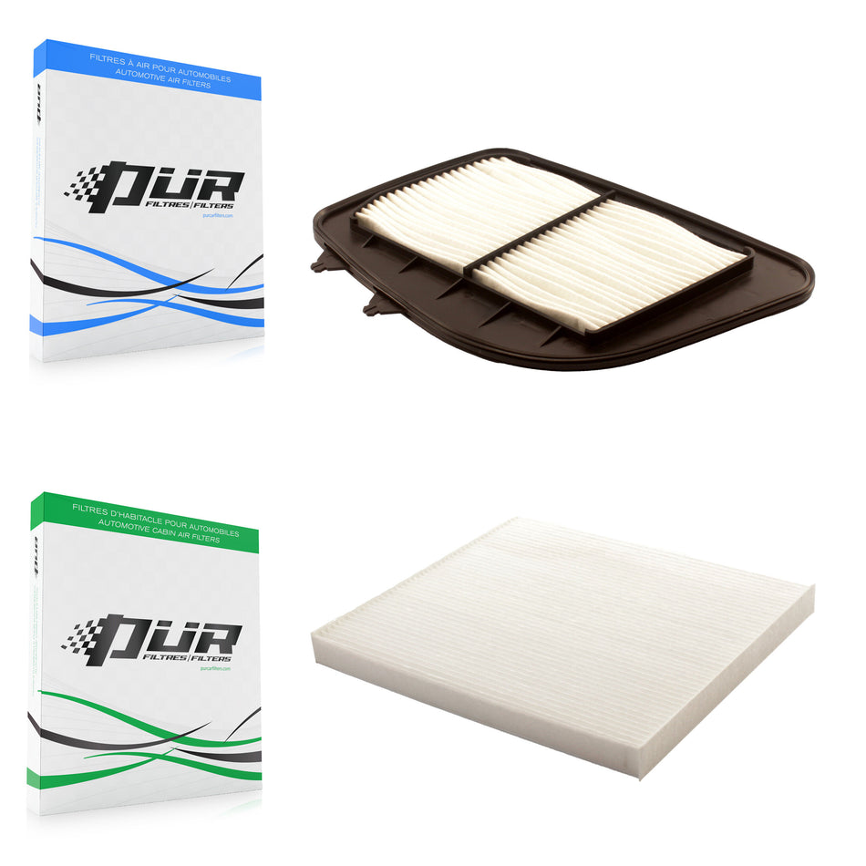 1x Air + 1x Cabin Filter (2 Total) Kit For Cadillac SRX STS KFL-100237