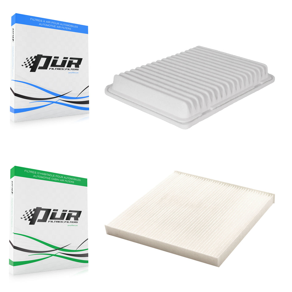 1x Air + 1x Cabin Filter (2 Total) Kit For 2005-2023 Toyota Tacoma 2.7L KFL-100244