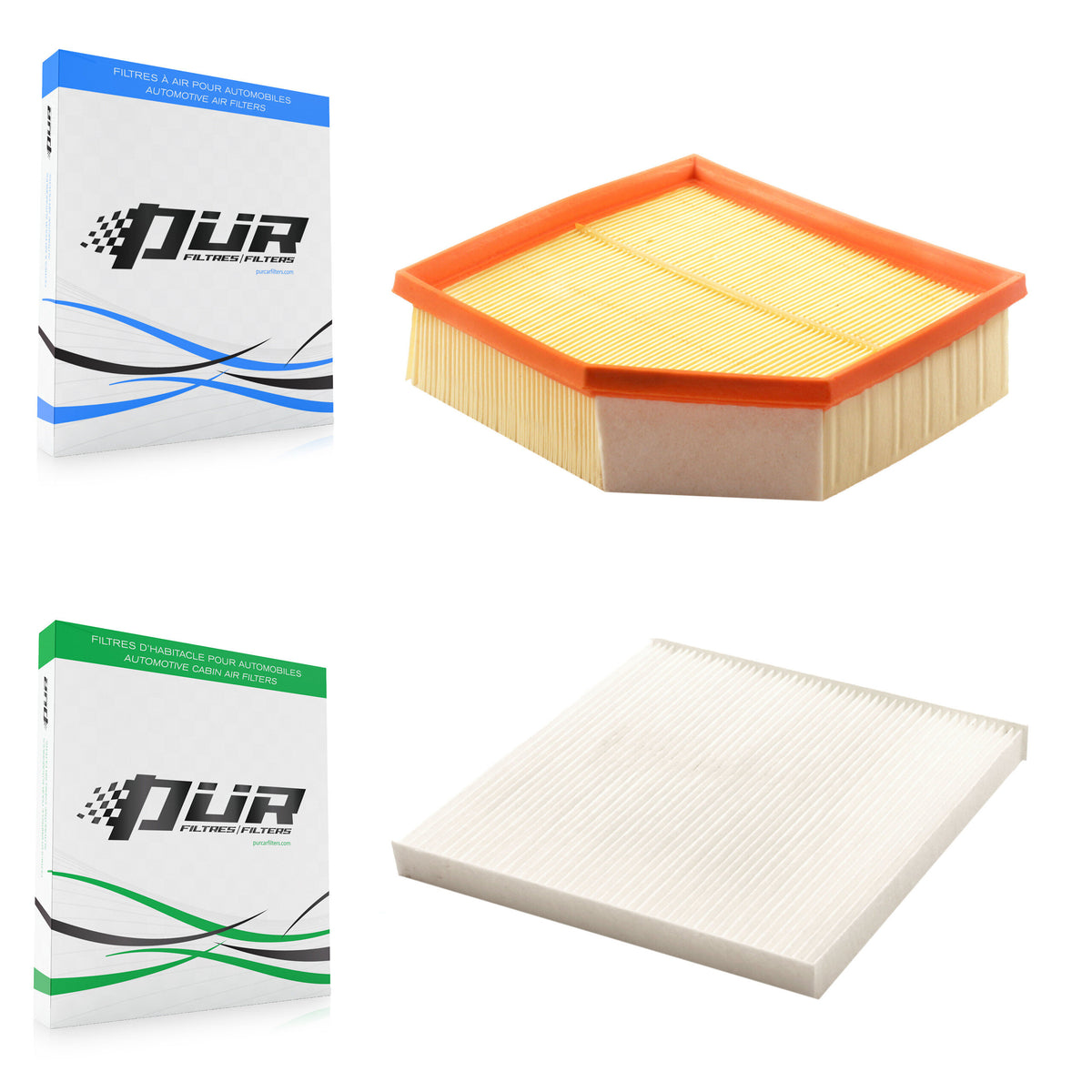 1x Air + 1x Cabin Filter (2 Total) Kit For 2013-2016 Dodge Dart KFL-100245