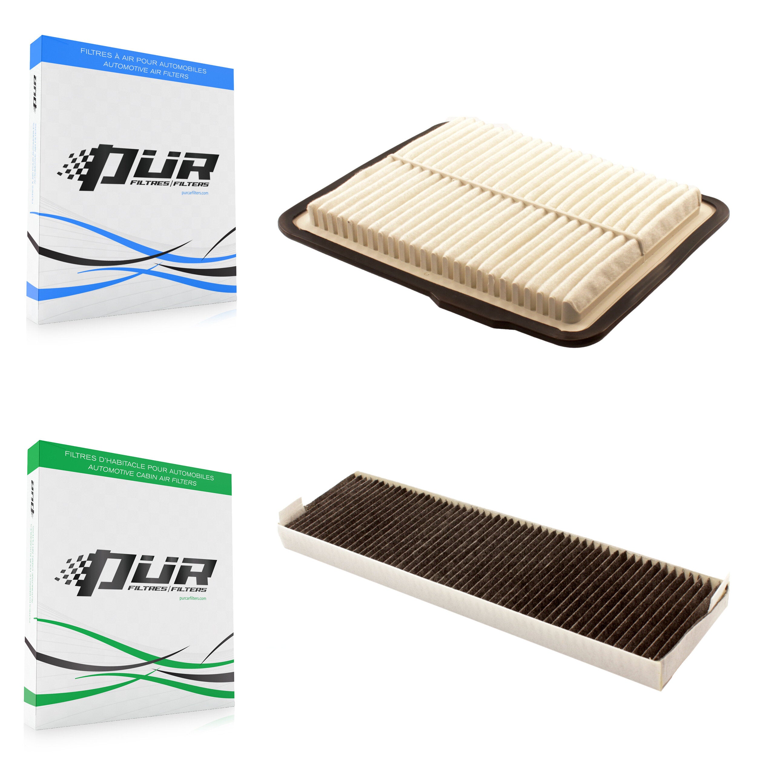 1x Air + 1x Cabin Filter (2 Total) Kit For Chevrolet Equinox Pontiac Torrent Saturn Vue KFL-100247