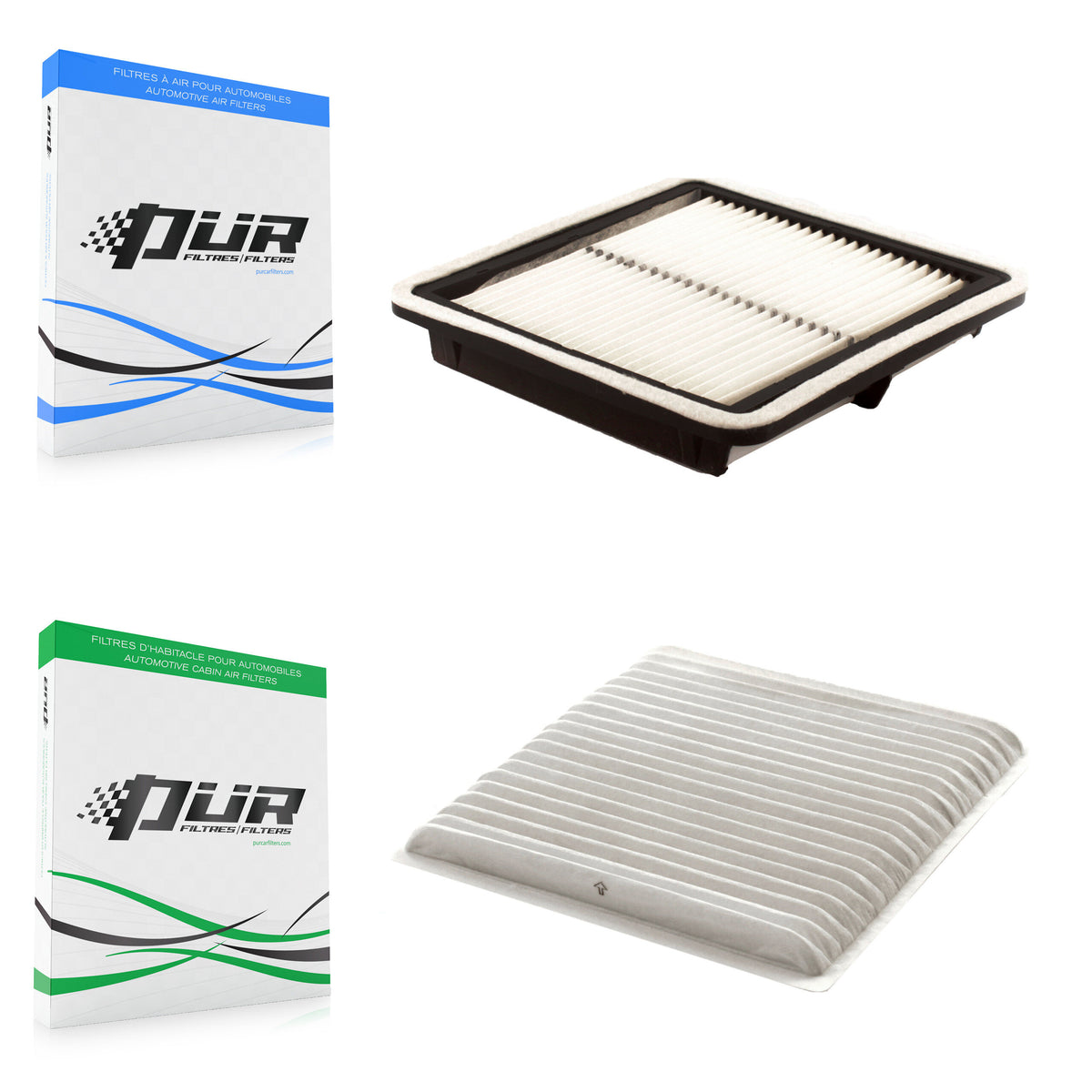 1x Air + 1x Cabin Filter (2 Total) Kit For Subaru Outback Legacy Tribeca B9 KFL-100257