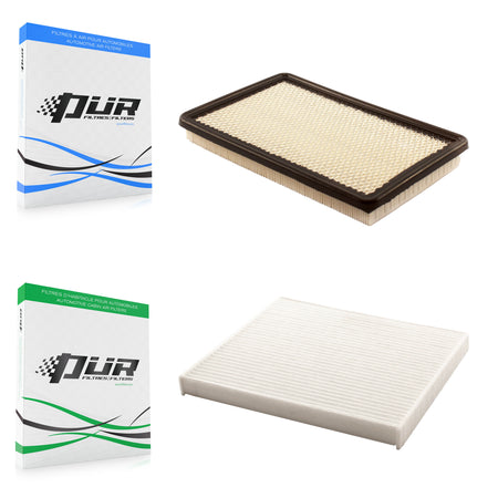 1x Air + 1x Cabin Filter (2 Total) Kit For 2006-2007 Saturn Ion 2.2L 2.4L KFL-100270