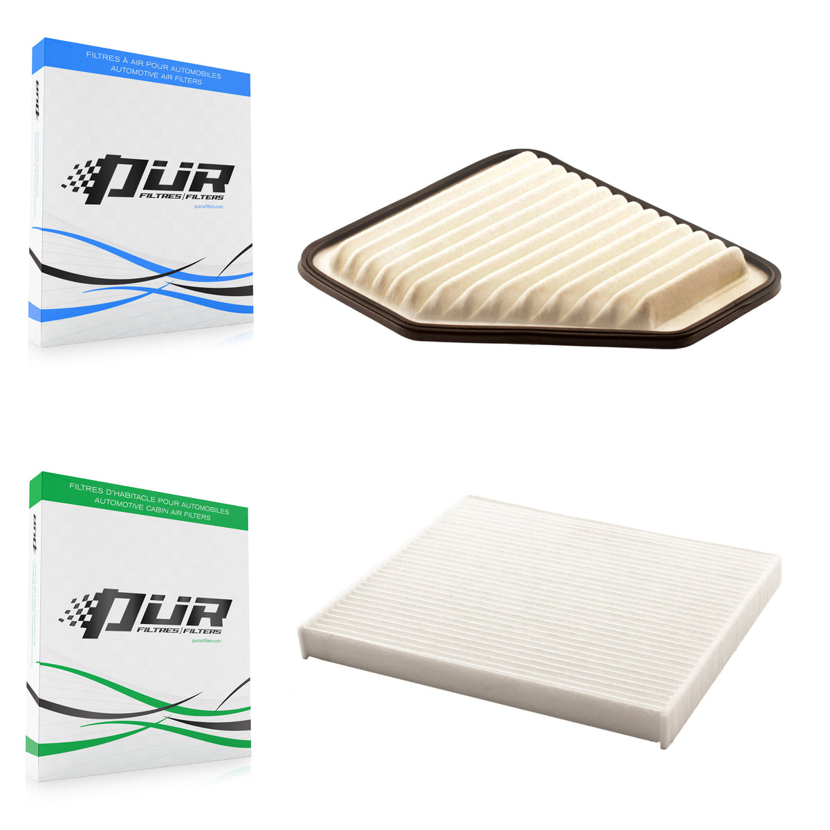 1x Air + 1x Cabin Filter (2 Total) Kit For Chevrolet Cobalt Pontiac G5 Pursuit KFL-100272