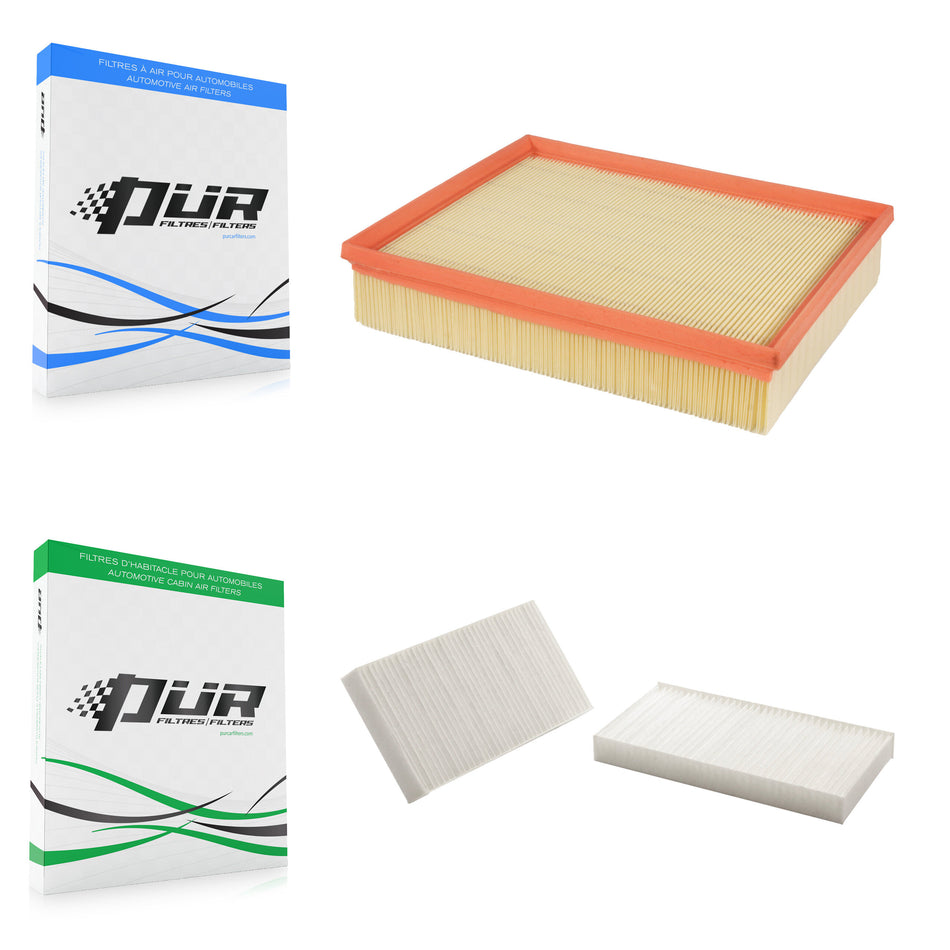 1x Air + 1x Cabin Filter (2 Total) Kit For Jeep Liberty Dodge Nitro KFL-100297
