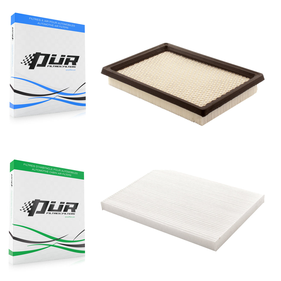 1x Air + 1x Cabin Filter (2 Total) Kit For Nissan Rogue Sentra Select KFL-100305