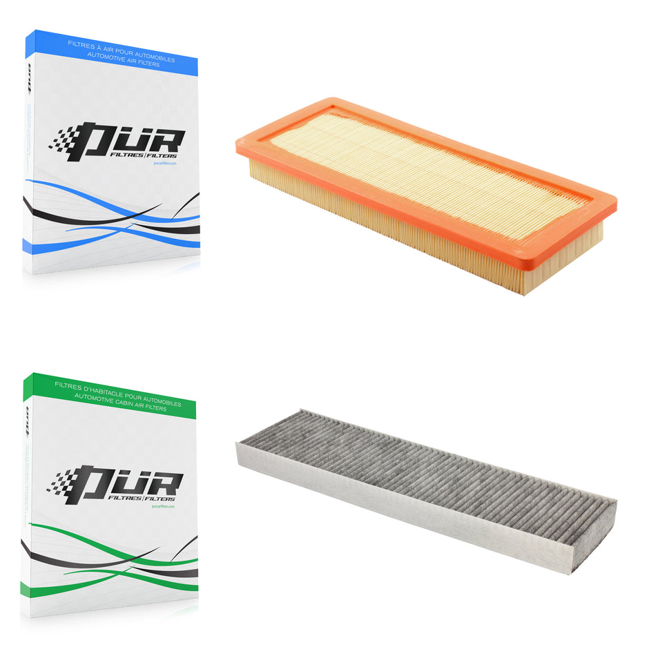 1x Air + 1x Cabin Filter (2 Total) Kit For Mini Cooper Countryman Paceman KFL-100319