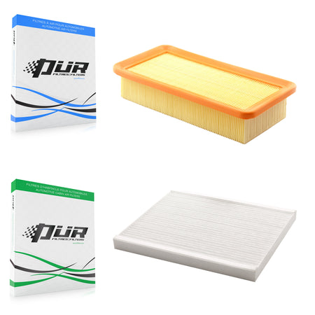 1x Air + 1x Cabin Filter (2 Total) Kit For Hyundai Accent KFL-100337