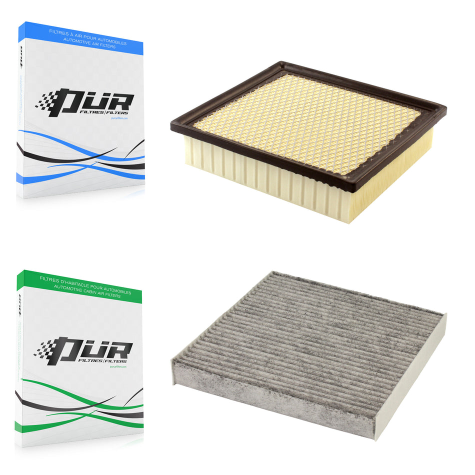 1x Air + 1x Cabin Filter (2 Total) Kit For 16-17 Lexus NX200t OE Part Number 8713930100 KFL-100353