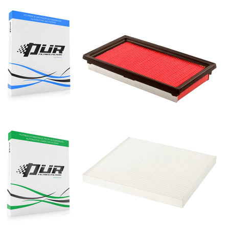 1x Air + 1x Cabin Filter (2 Total) Kit For Nissan Versa NV200 Chevrolet City Express KFL-100369