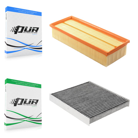 1x Air + 1x Cabin Filter (2 Total) Kit For Volkswagen Golf SportWagen Audi Q3 KFL-100410