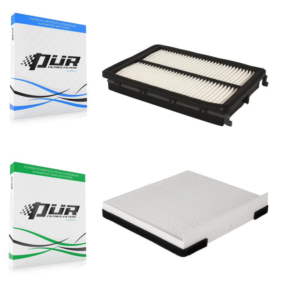1x Air + 1x Cabin Filter (2 Total) Kit For Hyundai Santa Fe Kia Telluride KFL-100427