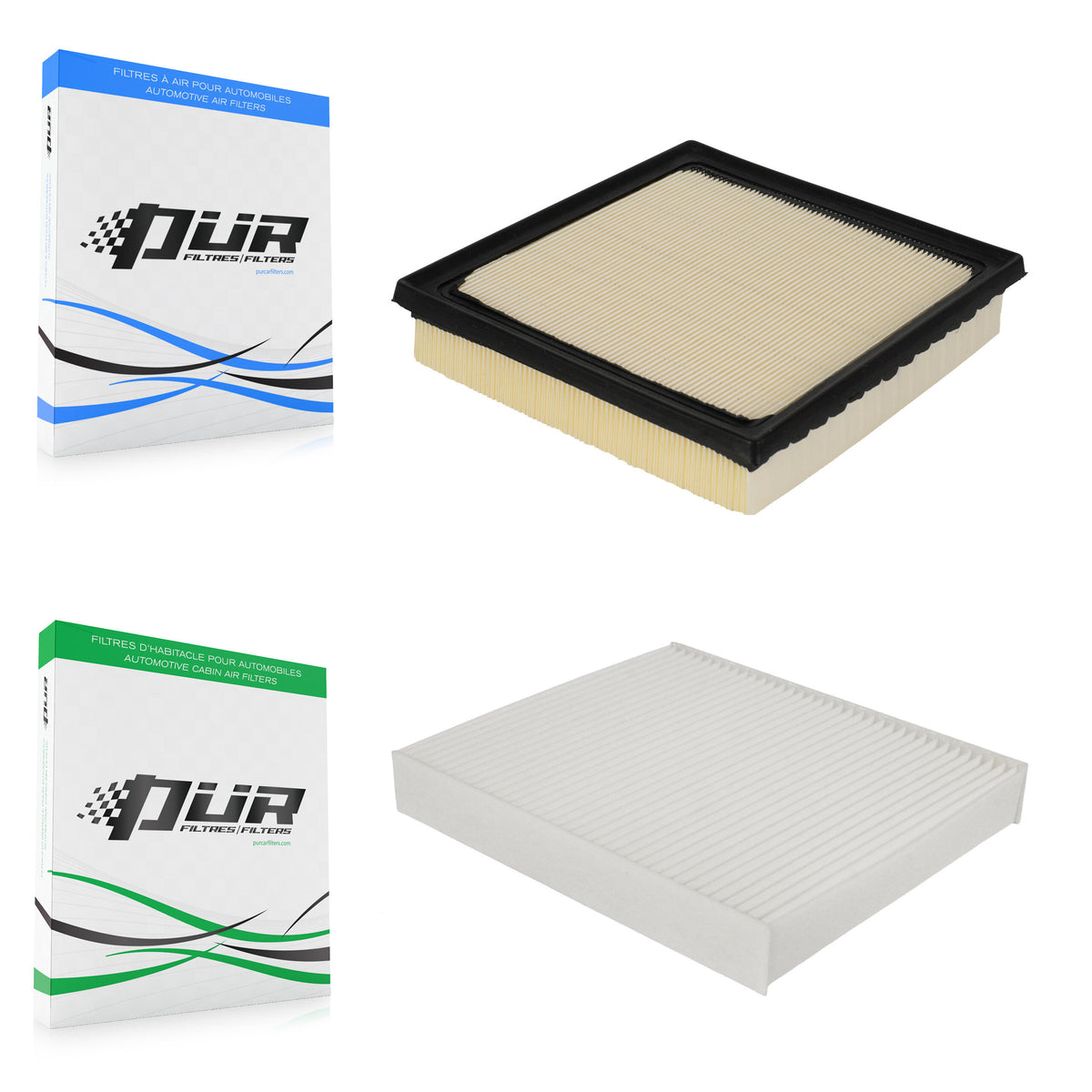 1x Air + 1x Cabin Filter (2 Total) Kit For Toyota RAV4 Camry Highlander Lexus RX350 NX350 KFL-100918
