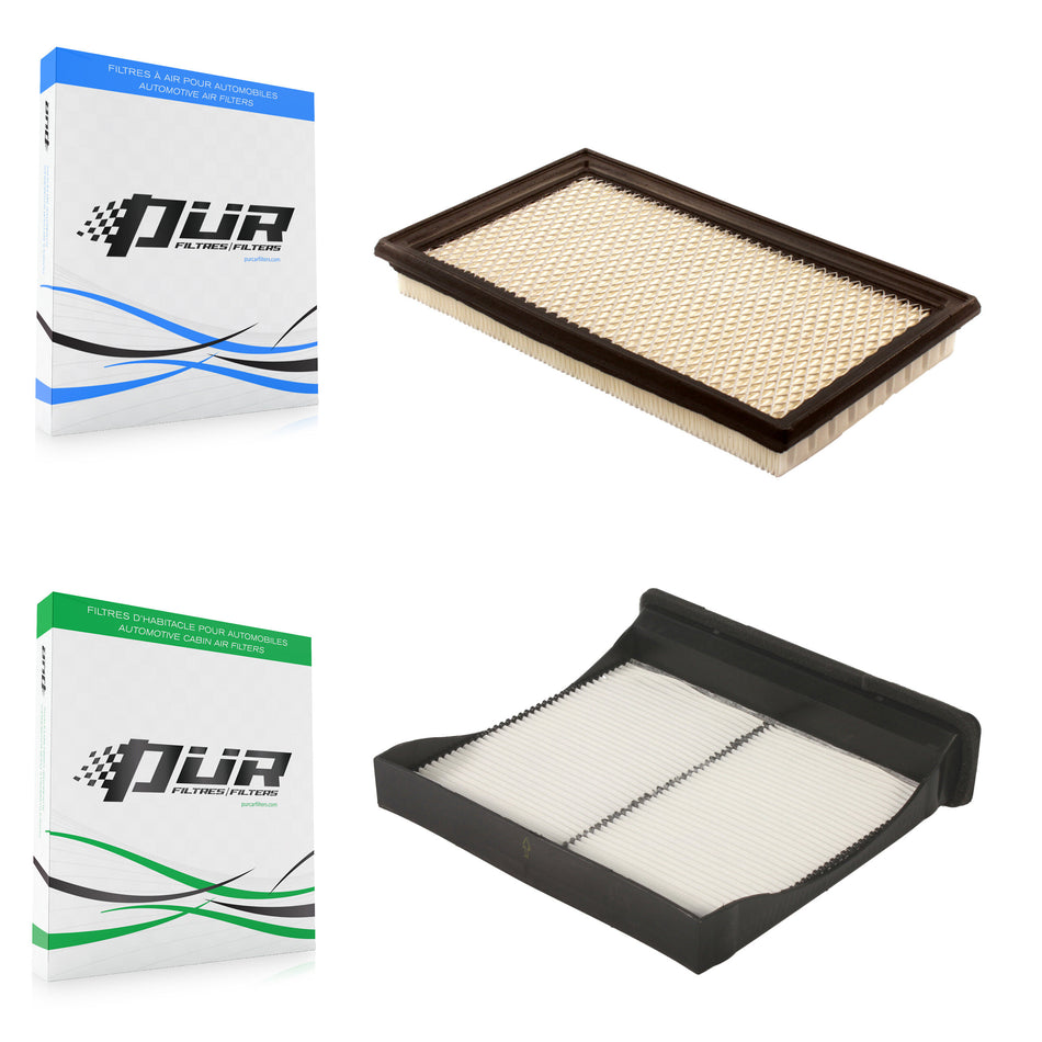 1x Air + 1x Cabin Filter (2 Total) Kit For 2011 Subaru Impreza 2.0L KFL-100956