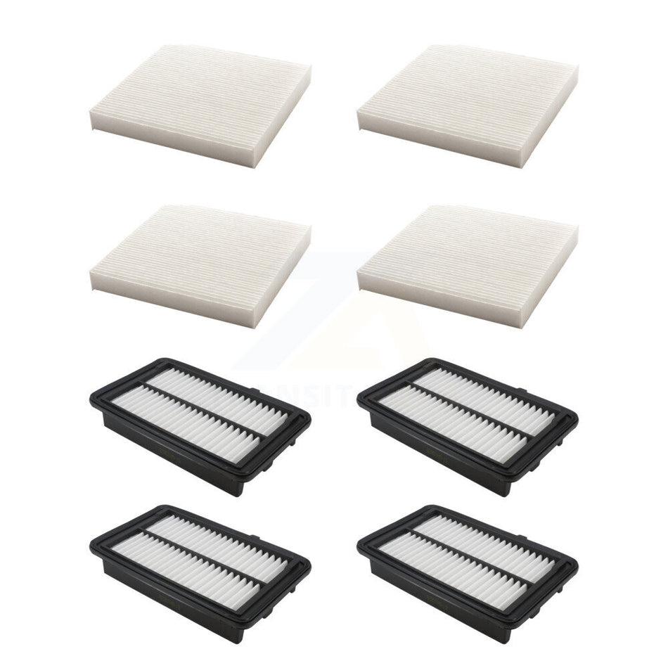4x Air + 4x Cabin Filter (8 Total) Kit For Honda Clarity KFL-101743