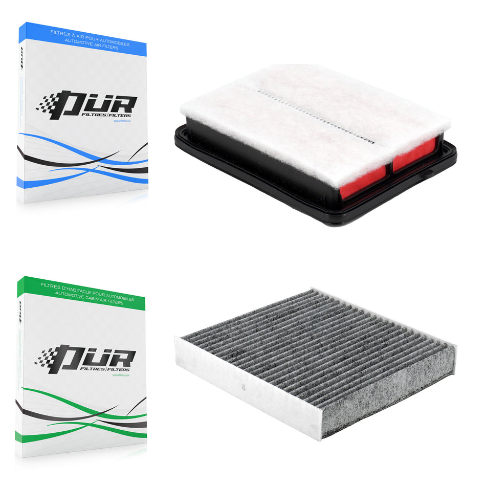 1x Air + 1x Cabin Filter (2 Total) Kit For Nissan Kicks Versa KFL-103047
