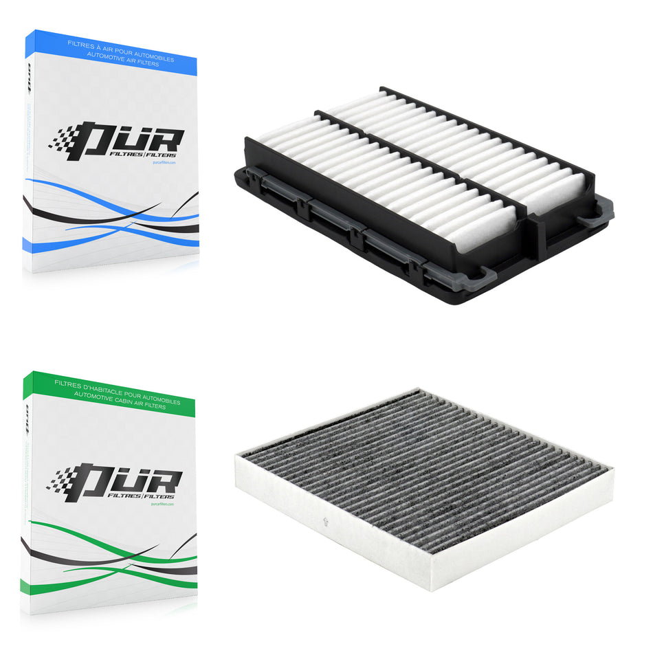 1x Air + 1x Cabin Filter (2 Total) Kit For Hyundai Tucson Kia Santa Fe Sportage Elantra KFL-103060