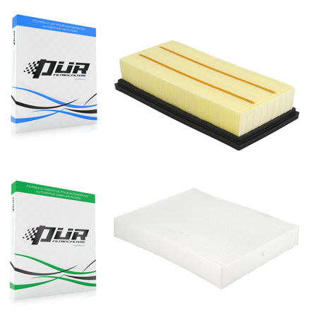 1x Air + 1x Cabin Filter (2 Total) Kit For Ford Explorer Police Interceptor Utility 3.3L KFL-103065