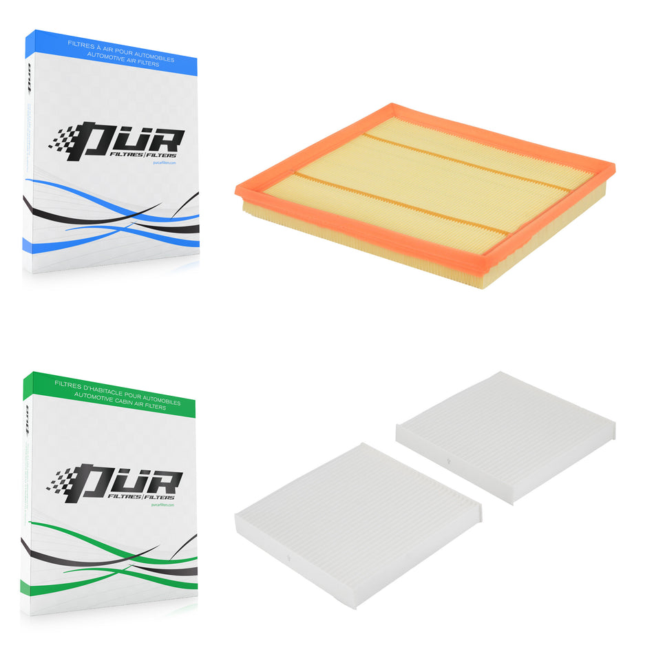 1x Air + 1x Cabin Filter (2 Total) Kit For BMW X3 KFL-103075