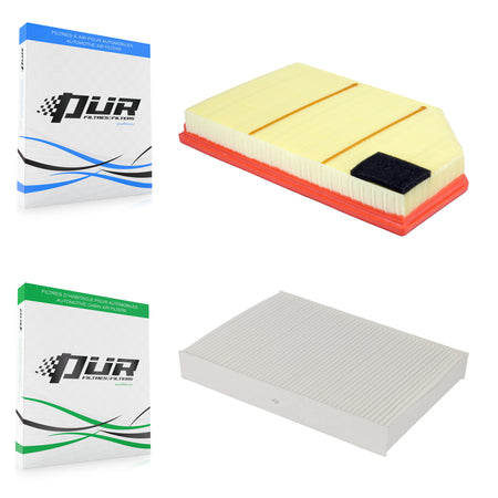 1x Air + 1x Cabin Filter (2 Total) Kit For Volvo XC60 S60 V60 S80 Cross Country XC70 KFL-103089