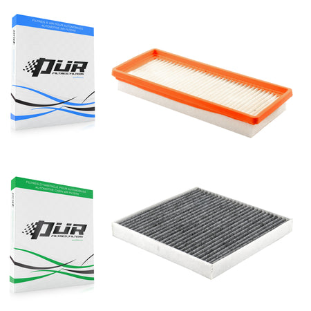 1x Air + 1x Cabin Filter (2 Total) Kit For Smart Fortwo KFL-103090