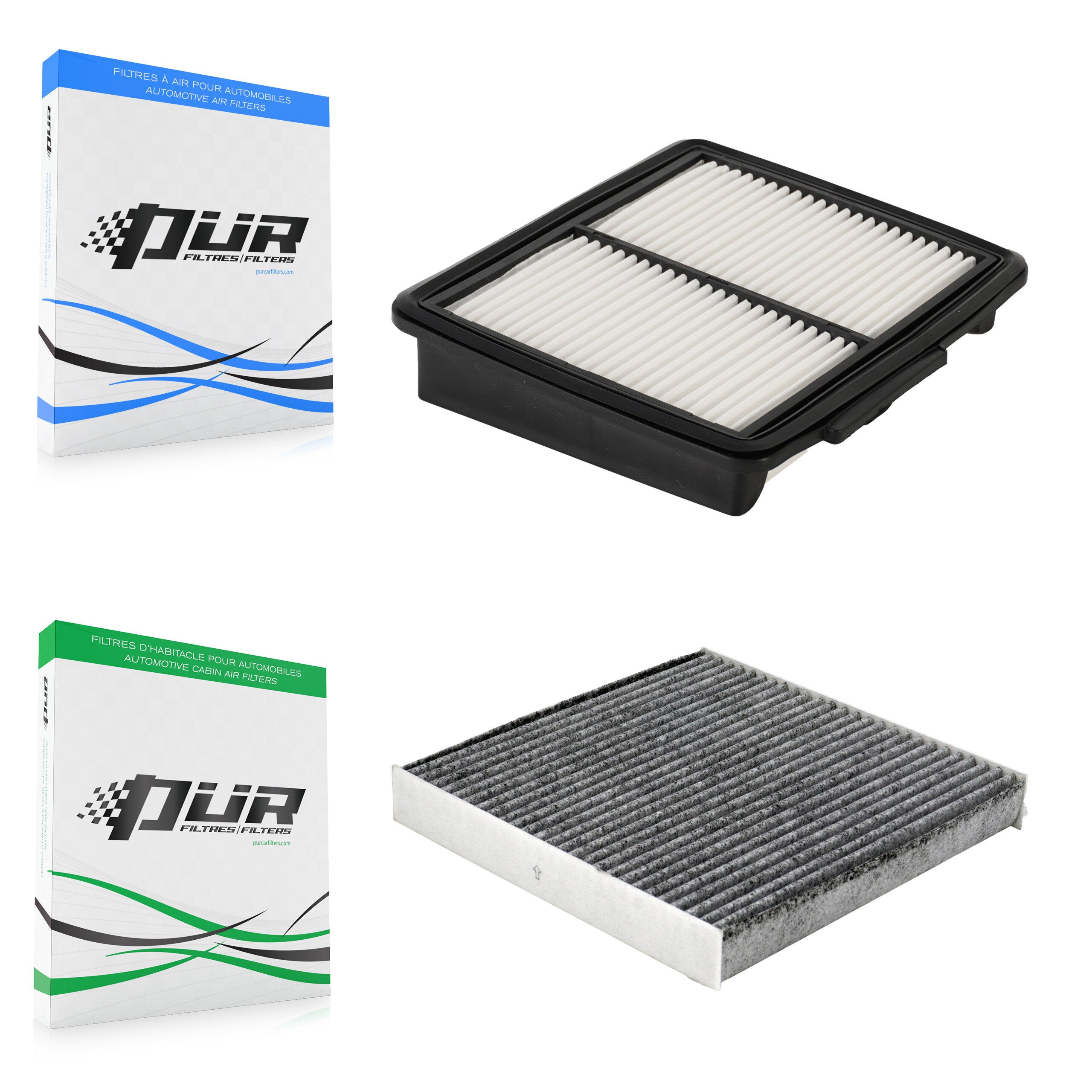 1x Air + 1x Cabin Filter (2 Total) Kit For INFINITI M37 Q70 Q70L KFL-103091