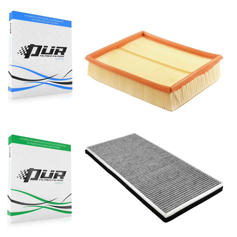 1x Air + 1x Cabin Filter (2 Total) Kit For BMW X5 KFL-103094
