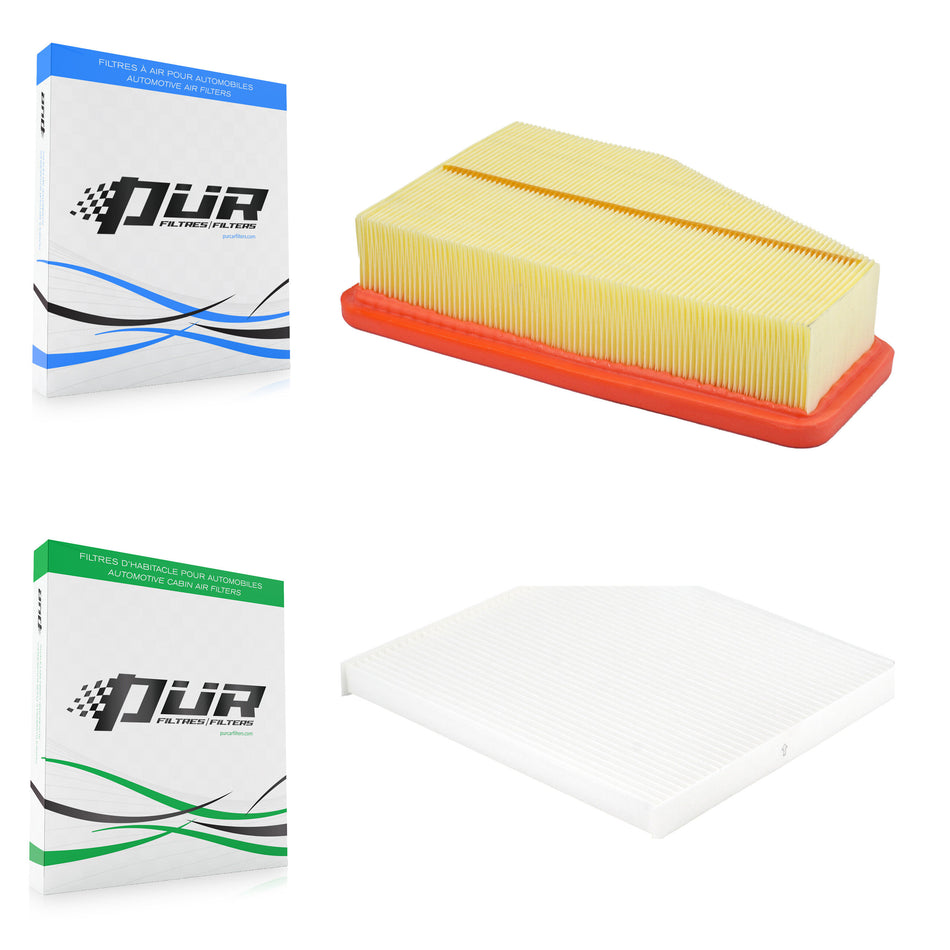 1x Air + 1x Cabin Filter (2 Total) Kit For Jeep Cherokee KFL-103104