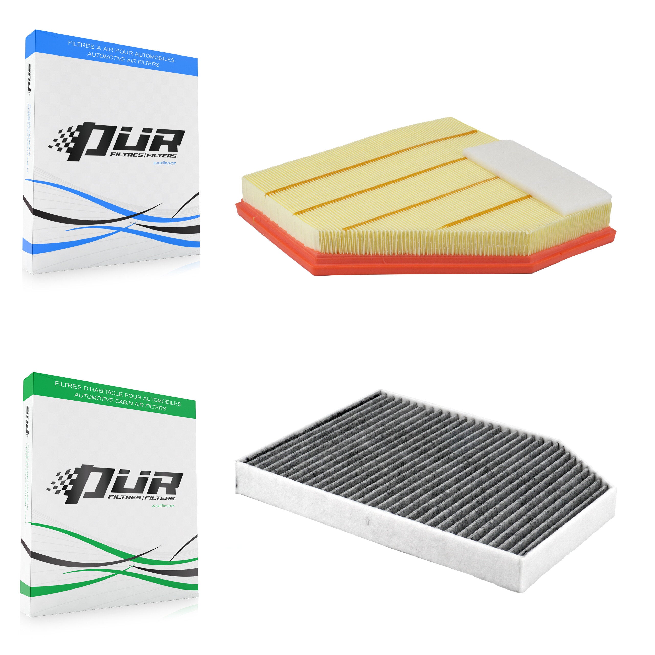 1x Air + 1x Cabin Filter (2 Total) Kit For BMW M440i xDrive M240i Gran Coupe KFL-103108